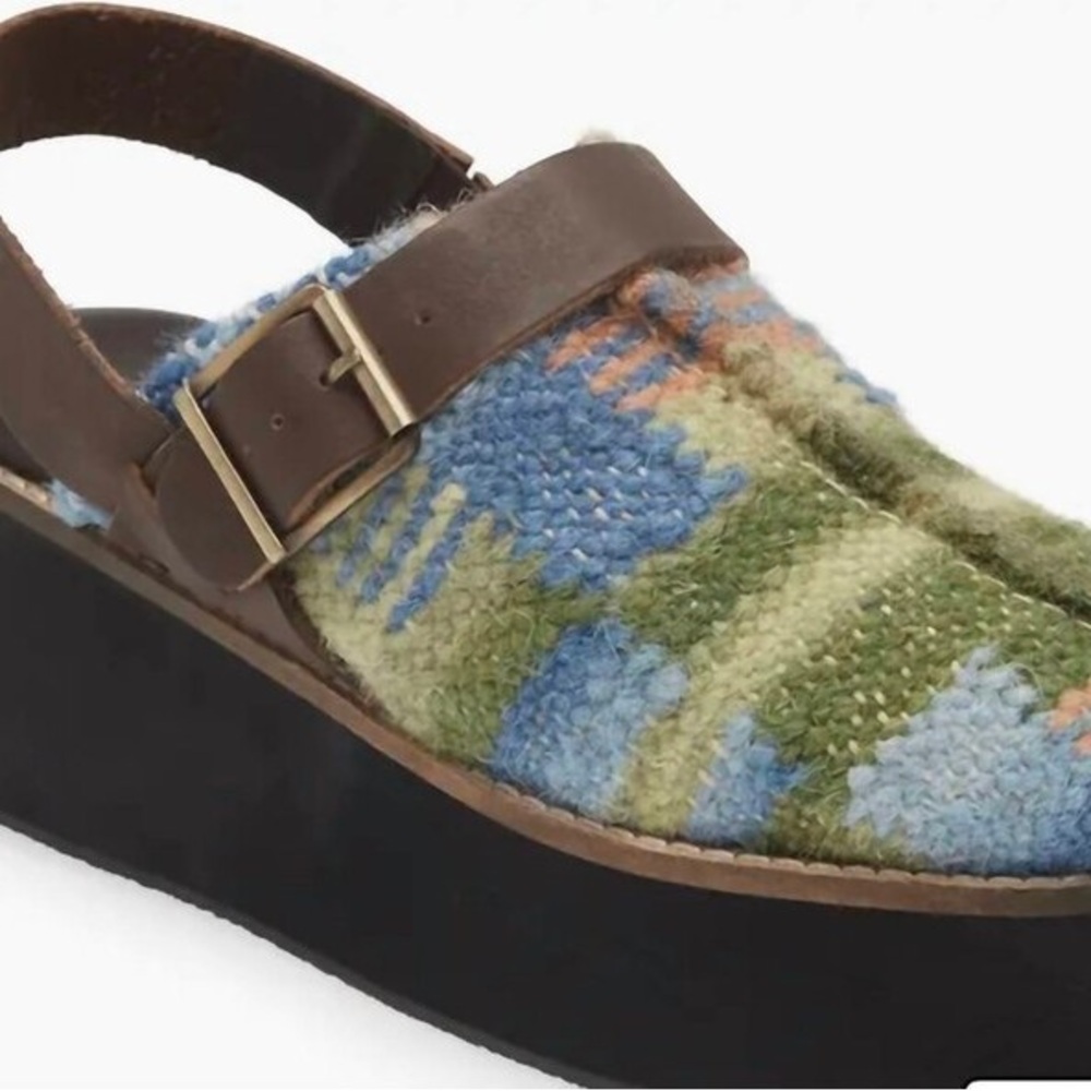 Free People Astrid Platform Mules - Picture 2 of 4